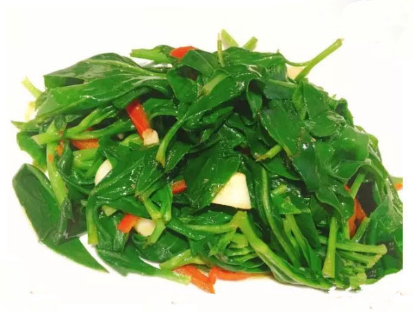 清炒鹿舌菜